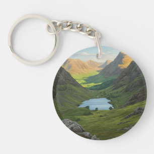 Snowdonia National Park Wales Travel Keychain
