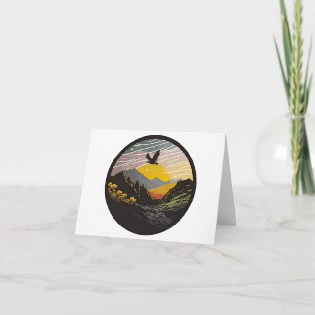Snowdonia Thank You Card (Front)