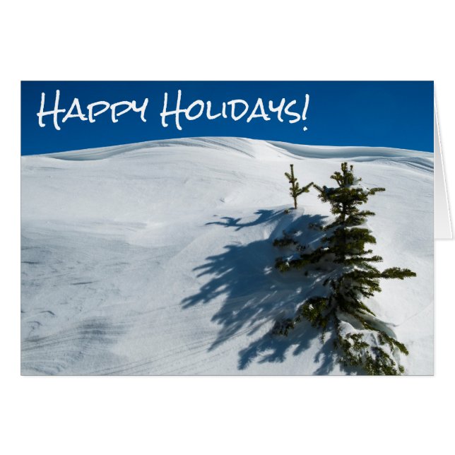 Snowdrift pine tree (Front Horizontal)