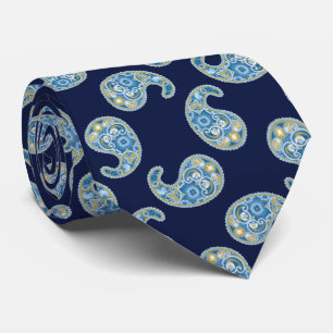 Snowdrop Paisley Pattern Tie