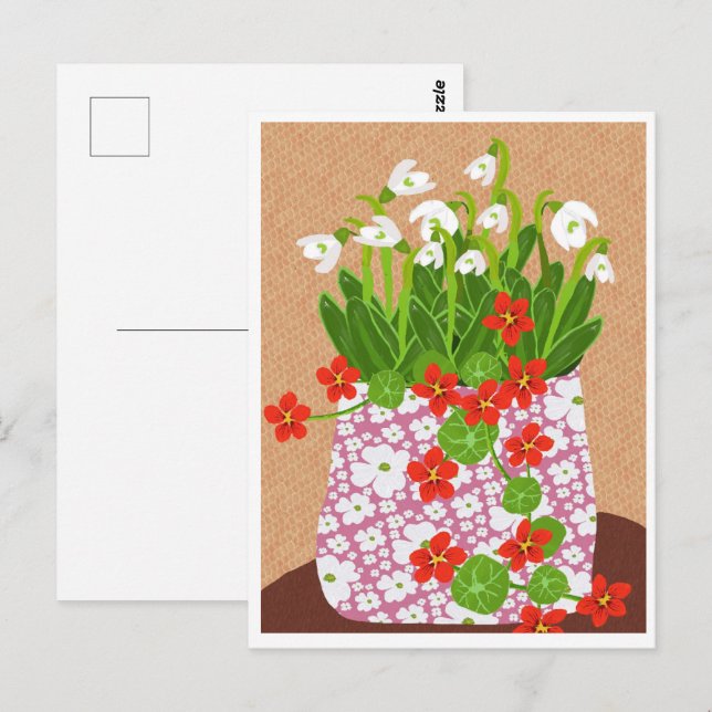 Snowdrop Postcard (Front/Back)