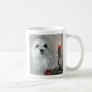 Snowdrop the Maltese Coffee Mug