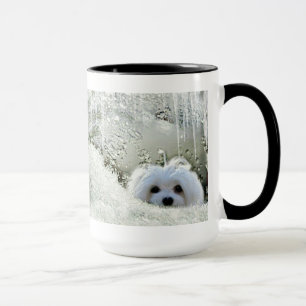 Snowdrop the Maltese Mug