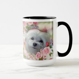 Snowdrop the Maltese Mug