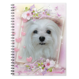 Snowdrop the Maltese Notebook