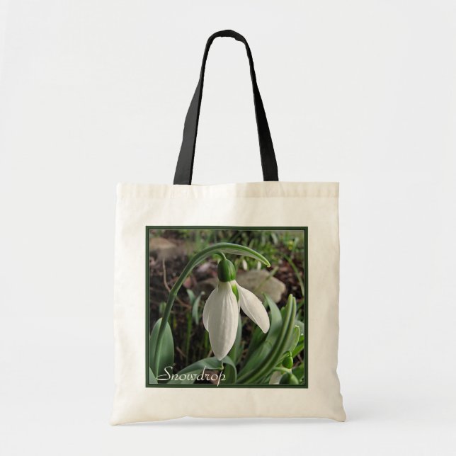Snowdrop Tote Bag (Front)