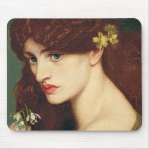 Snowdrops, 1873 (oil on canvas) mouse pad