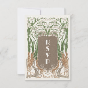 Snowdrops Art Nouveau Delicy QR RSVP