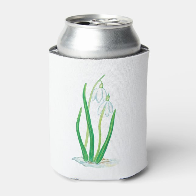 Snowdrops   can cooler (Can Front)