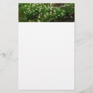 Snowdrops II (Galanthus) Spring Floral Stationery