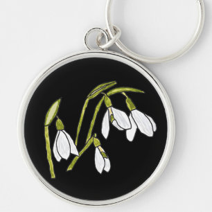 Snowdrops Keychain