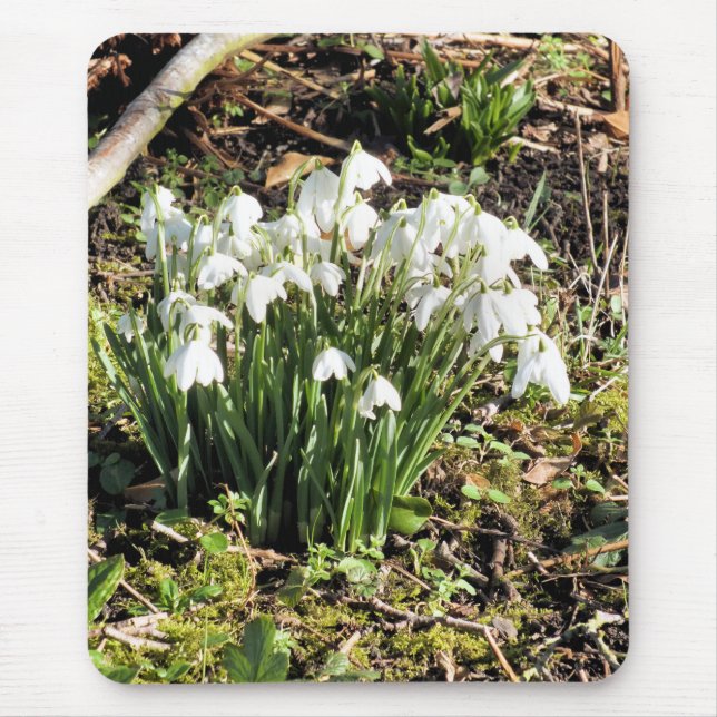 SNOWDROPS MOUSE PAD (Front)