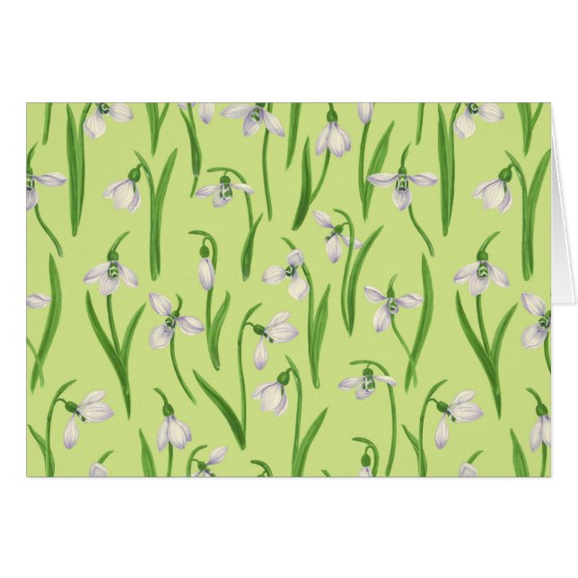 Snowdrops on honey dew (Front Horizontal)