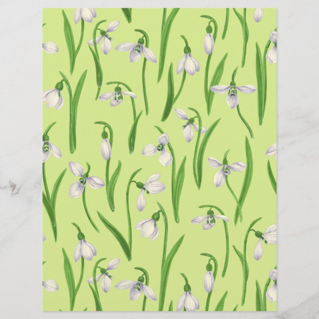 Snowdrops on honey dew (Front)