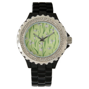 Snowdrops on honey dew watch