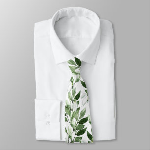 Snowdrops Pattern  Tie