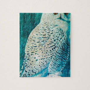 SNOWEY OWL JIGSAW PUZZLE