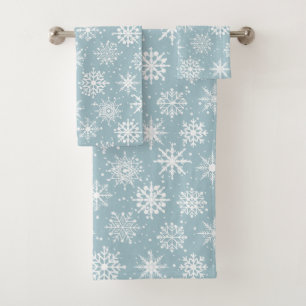 Snowfall Bath Towel Set