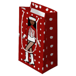 Snowfall Dancer Red Small Gift Bag
