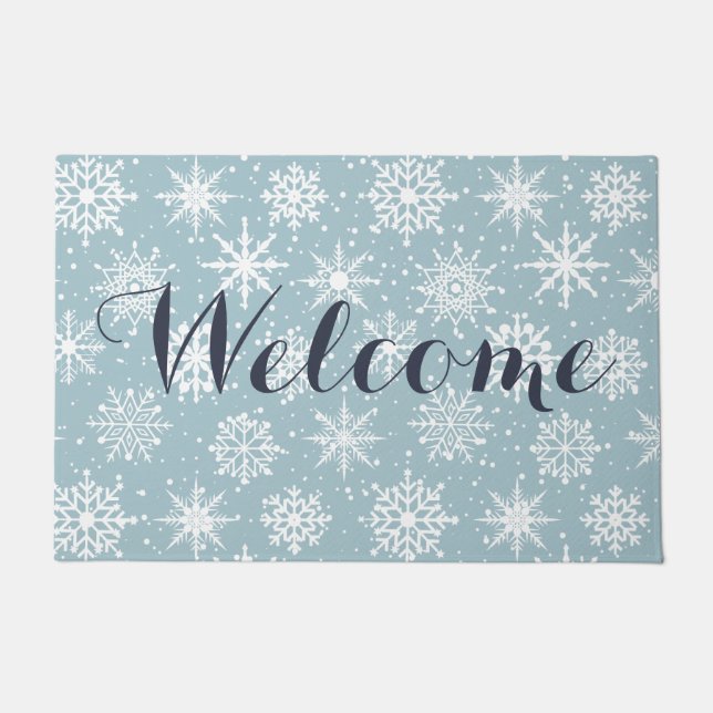 Snowfall Doormat (Front)