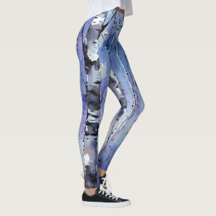 Snowfall in the Enchanted Birch Leggings