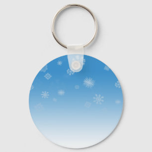Snowfall Keychain
