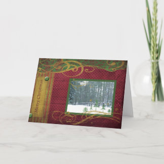Snowfall Miracles Holiday Card