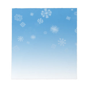 Snowfall Notepad