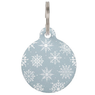 Snowfall Pet Tag