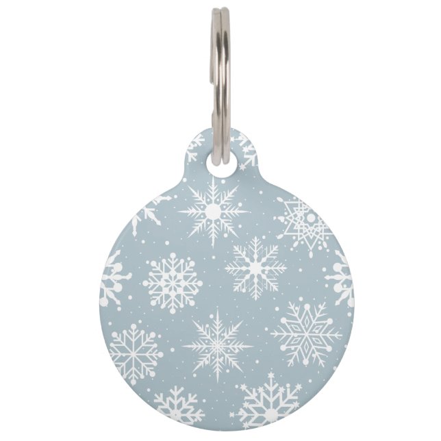 Snowfall Pet Tag (Front)