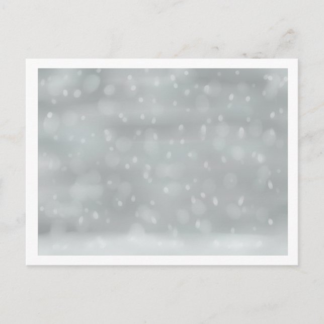 Snowfall Postcard (Front)