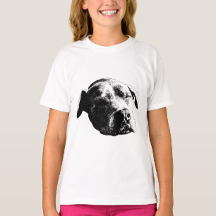Snowfall Quiet, Loyal Gaze T-Shirt