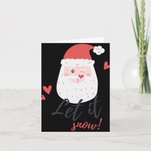Snowfall T Shirt  Card