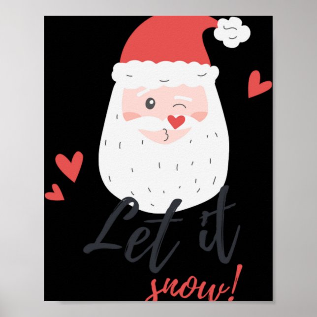 Snowfall T Shirt  Poster (Front)