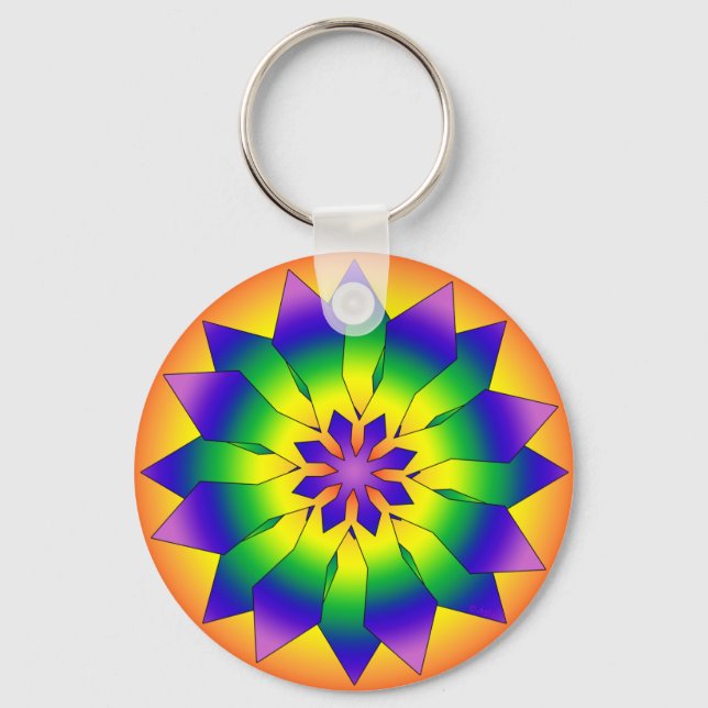 Snowflake 4444 keychain (Front)