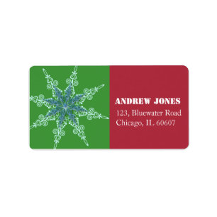 Snowflake - address labels