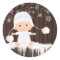 Snowflake Baby Shower Stickers