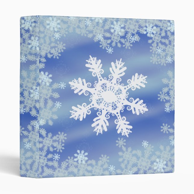 Snowflake Binder (Front/Spine)