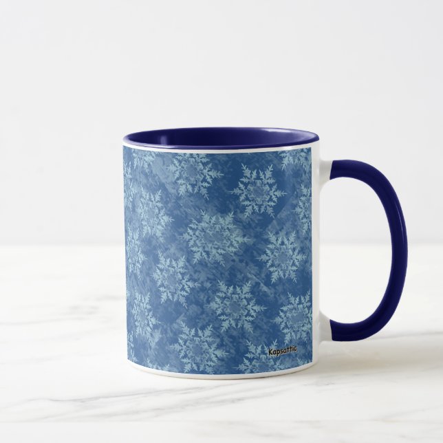 SnOwFlAkE BlUe Mug (Right)