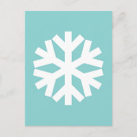 Snowflake blue