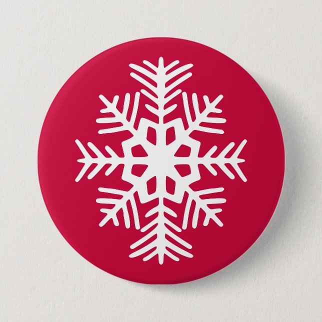 Snowflake Button (Front)