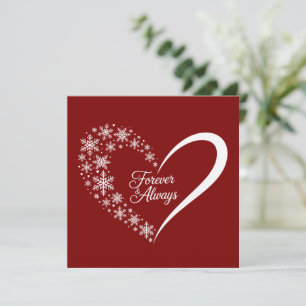 Snowflake Christmas Holiday Snow Flake Heart