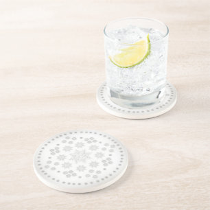 Snowflake Circle Coaster