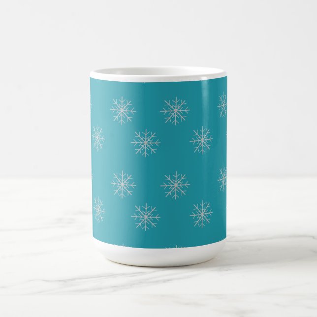 Snowflake  coffee mug (Center)