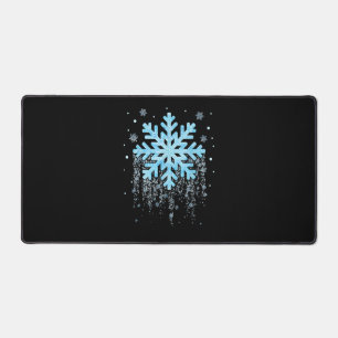 Snowflake Costume Winter Christmas Matching Mens W Desk Mat