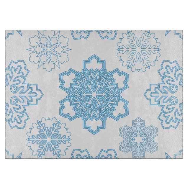 Snowflake Cutting Board (Front)