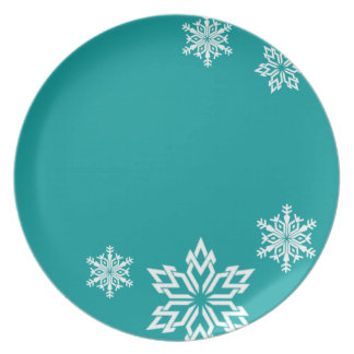 Snowflake Designer Plate