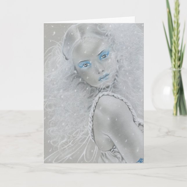 Snowflake Fairy Card (Front)