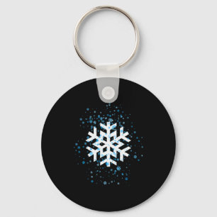 Snowflake For Women Keychain