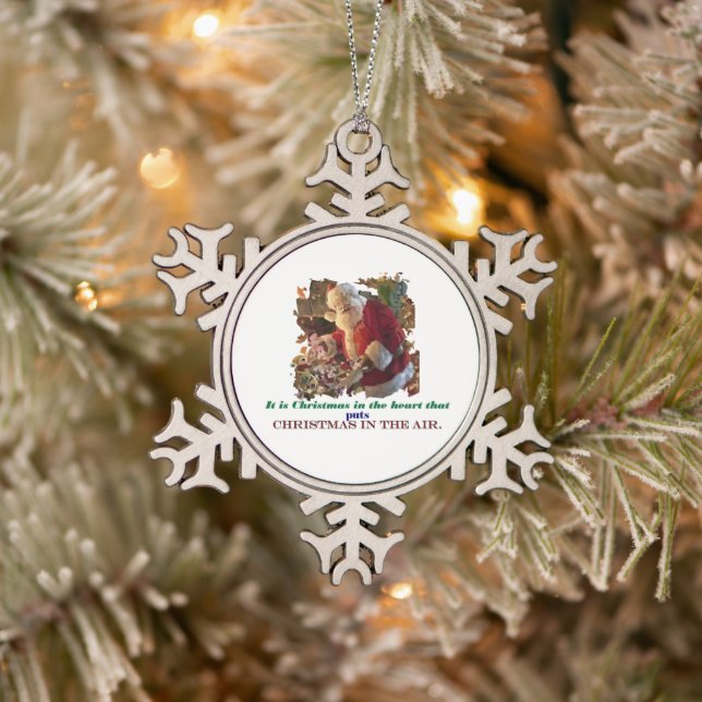 Snowflake Framed Ornament (Tree)
